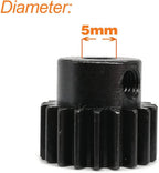 32P Pinion Gear Set 5mm 32 Pitch 19T 20T 21T 22T RC Parts