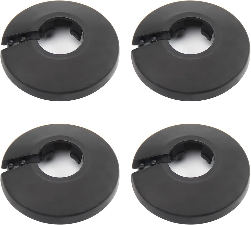 4Pcs Fit 1/2" Outer Diameter Flange Water Pipe Cover Decoration