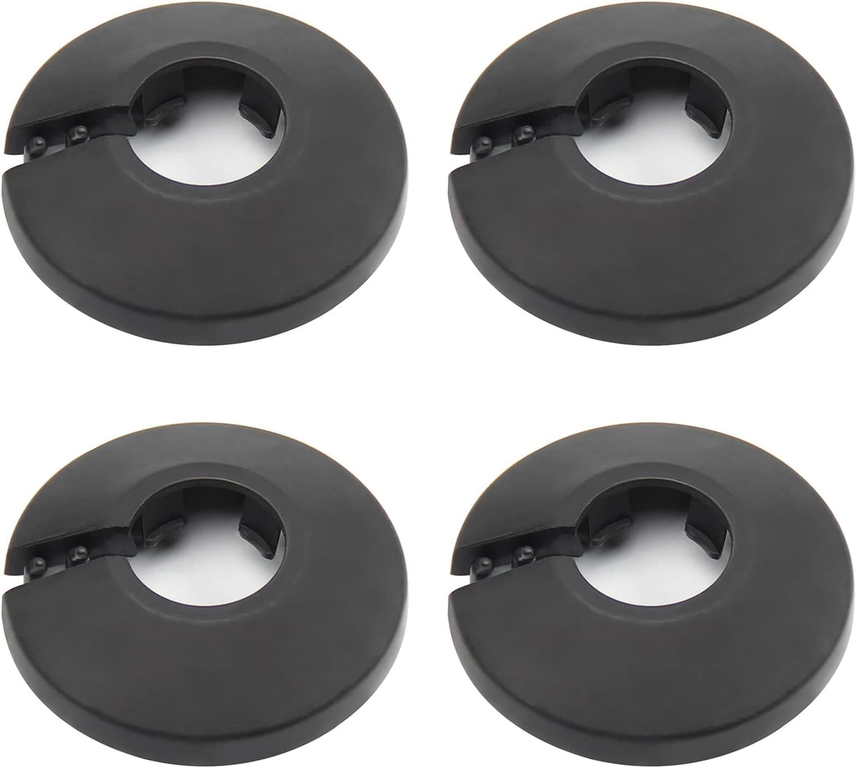 4Pcs Fit 1/2" Outer Diameter Flange Water Pipe Cover Decoration