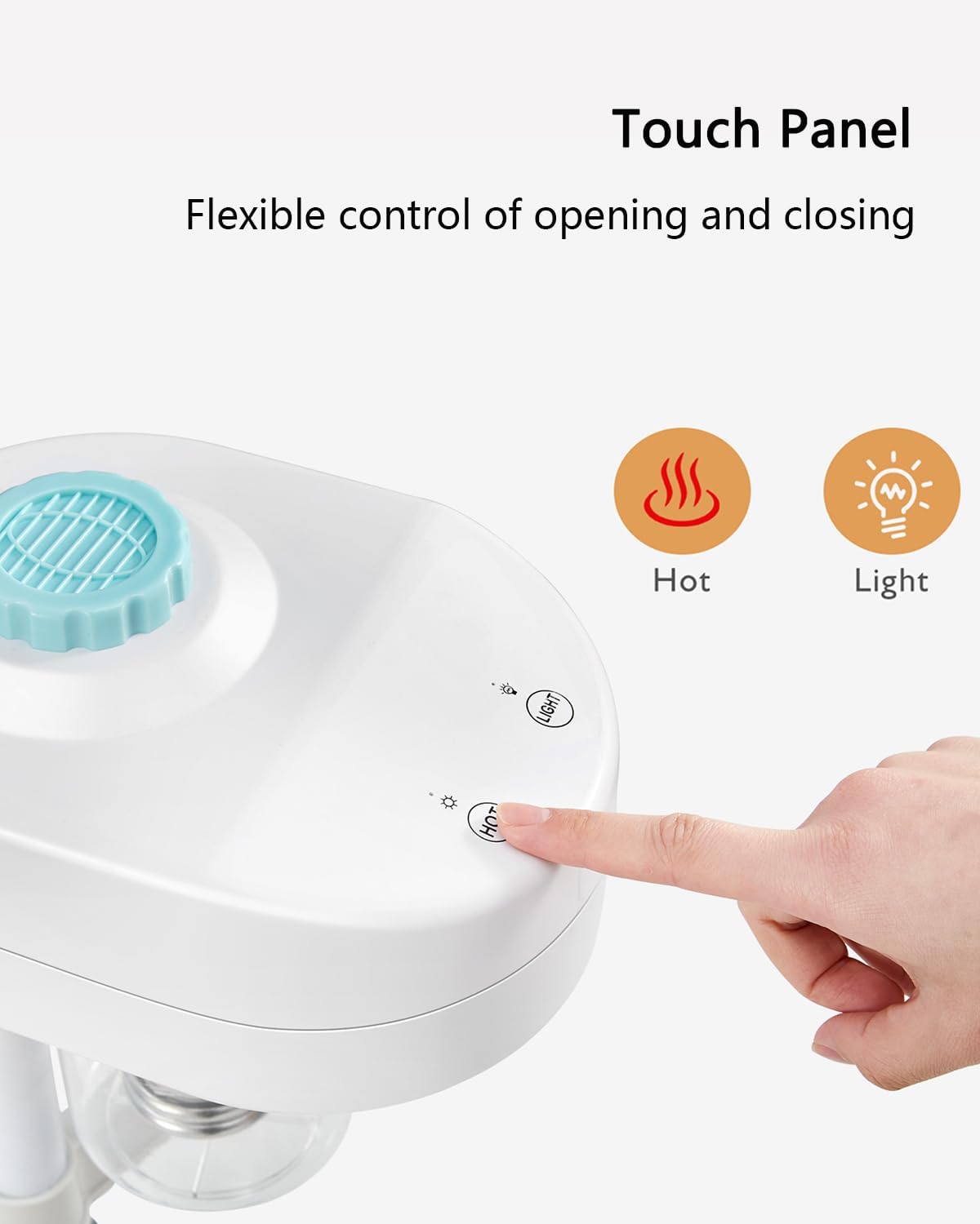 Professional Facial Steamer with 5X LED Magnifying Lamp 2 in 1 | Esthetician Face Steamer for Facial Deep Cleansing