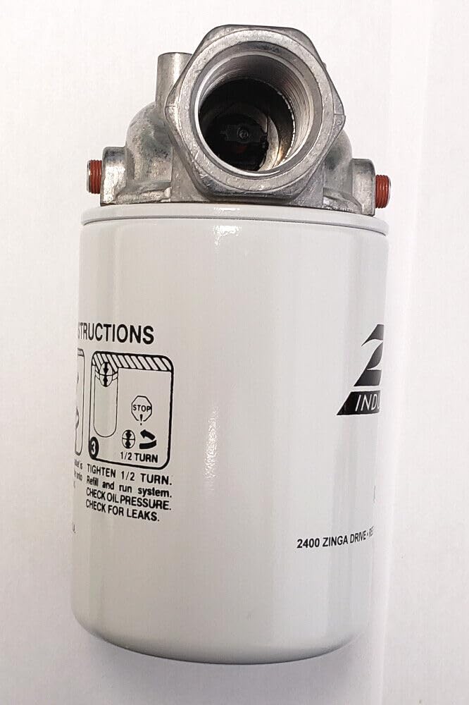 Zinga Filter Assembly - 1'' NPT Housing with 25 Micron Filter