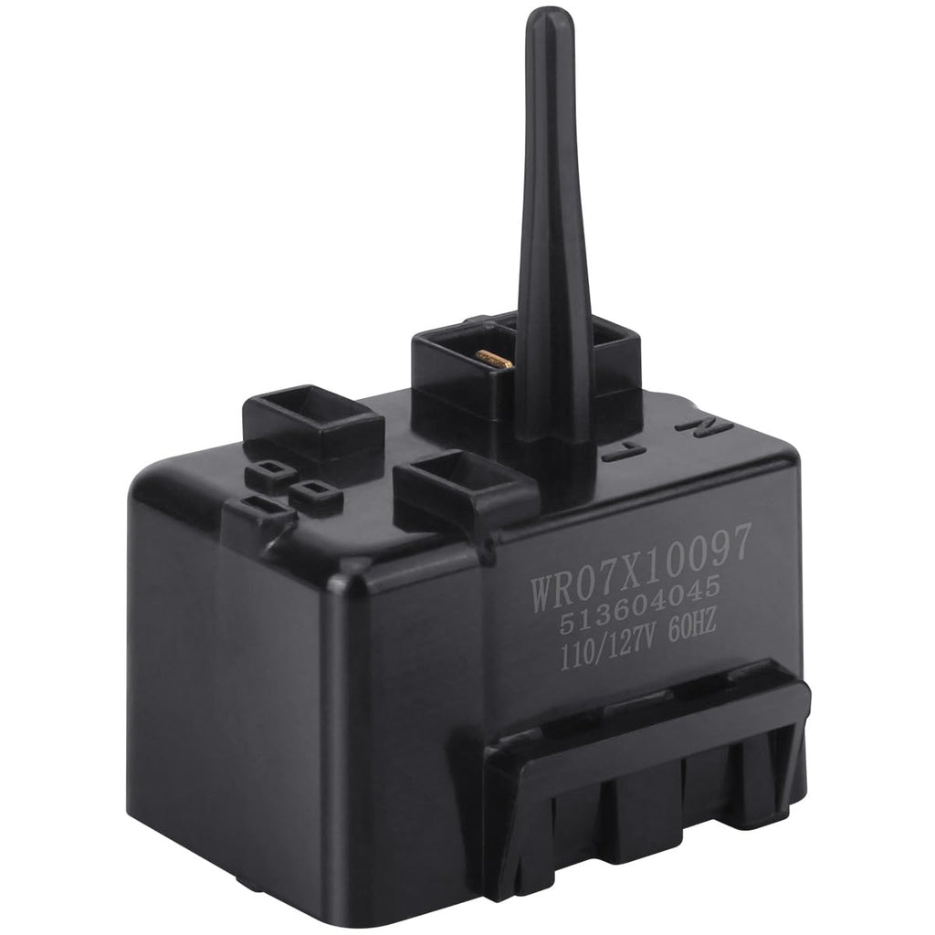 WR07X10097 Refrigerator Start Relay, Overload Assembly | WR07X10097 refrigerator start relay and overload kit