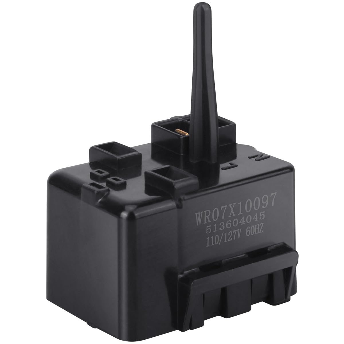 WR07X10097 Refrigerator Start Relay, Overload Assembly | WR07X10097 refrigerator start relay and overload kit