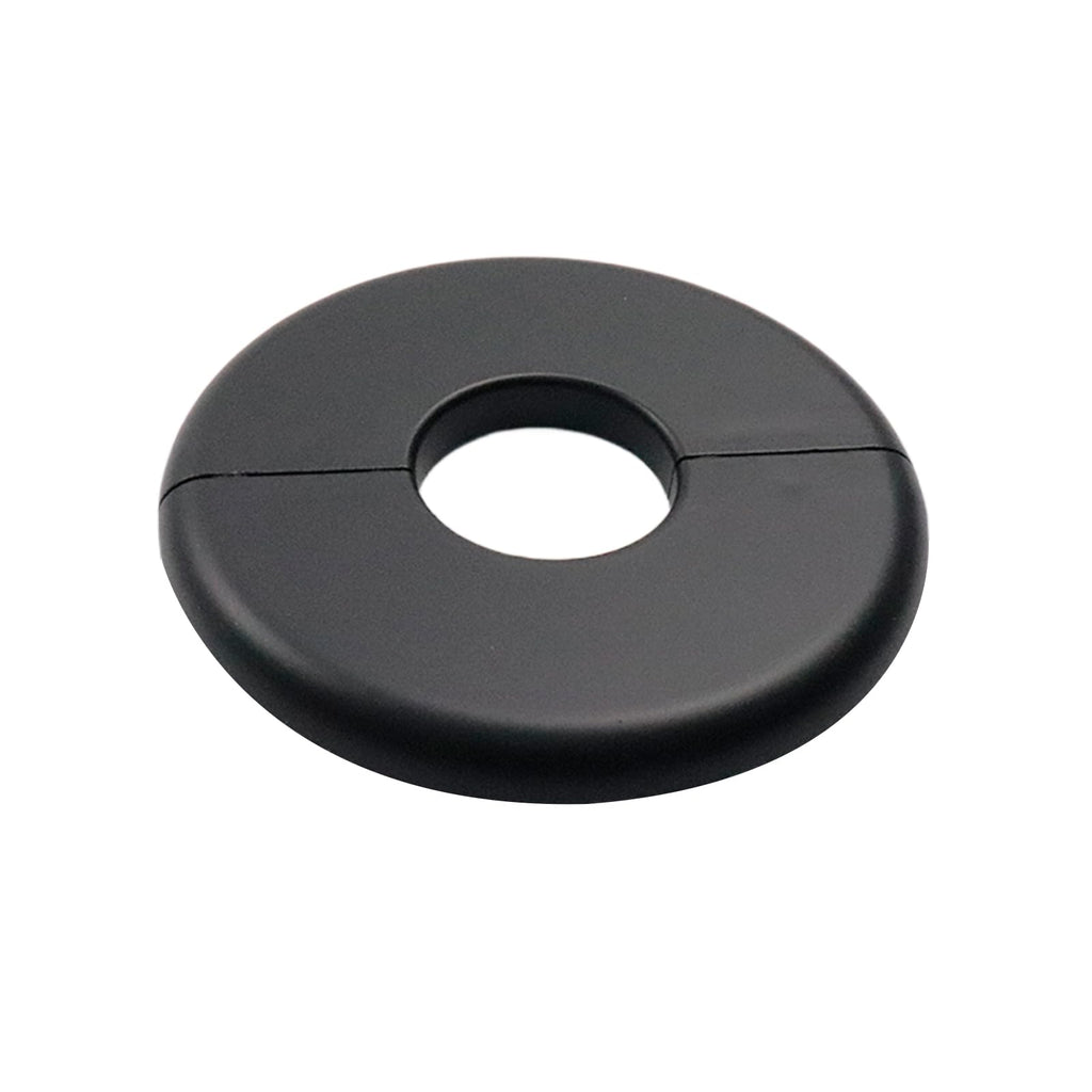 Wall Split Flange, 1 Inch Pipe, Black ABS, 4Pcs