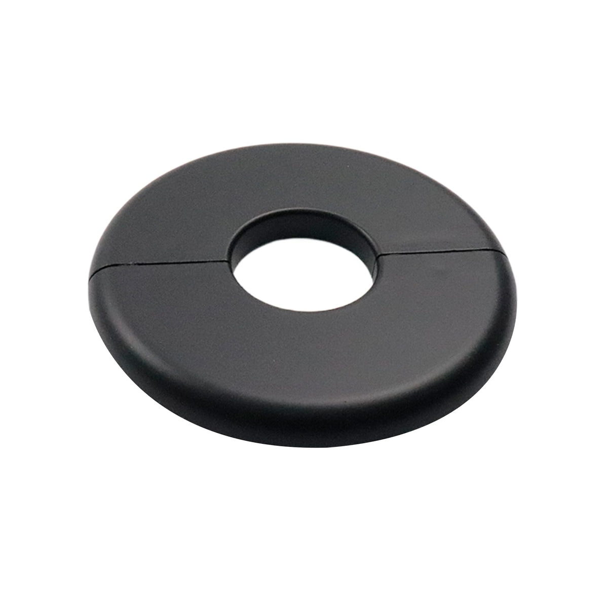 Wall Split Flange, 1 Inch Pipe, Black ABS, 4Pcs