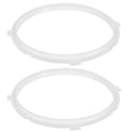 2pcs Silicone Seal Rings for Electric Pressure Cooker Lid Replacement