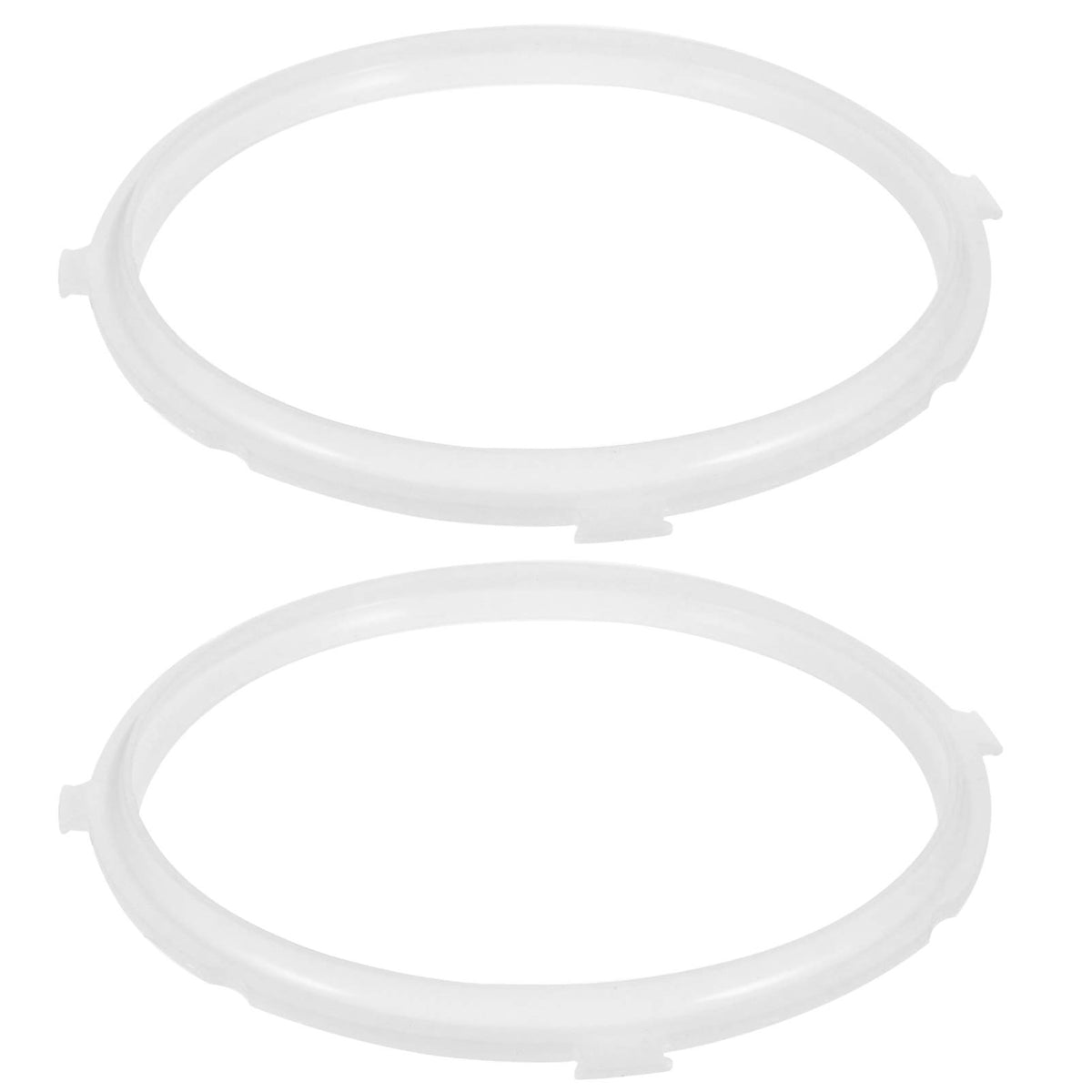 2pcs Silicone Seal Rings for Electric Pressure Cooker Lid Replacement