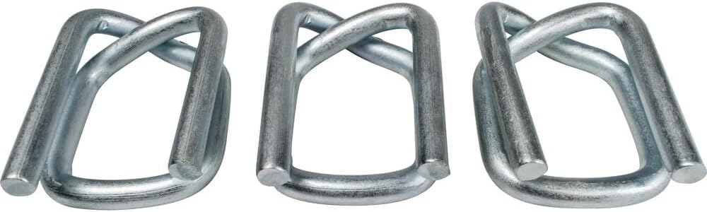 Extra Heavy Duty 1-1/4" Wire Buckles for Cord & Polyester Strapping - Box of 250 - P114WB3-GA/PH
