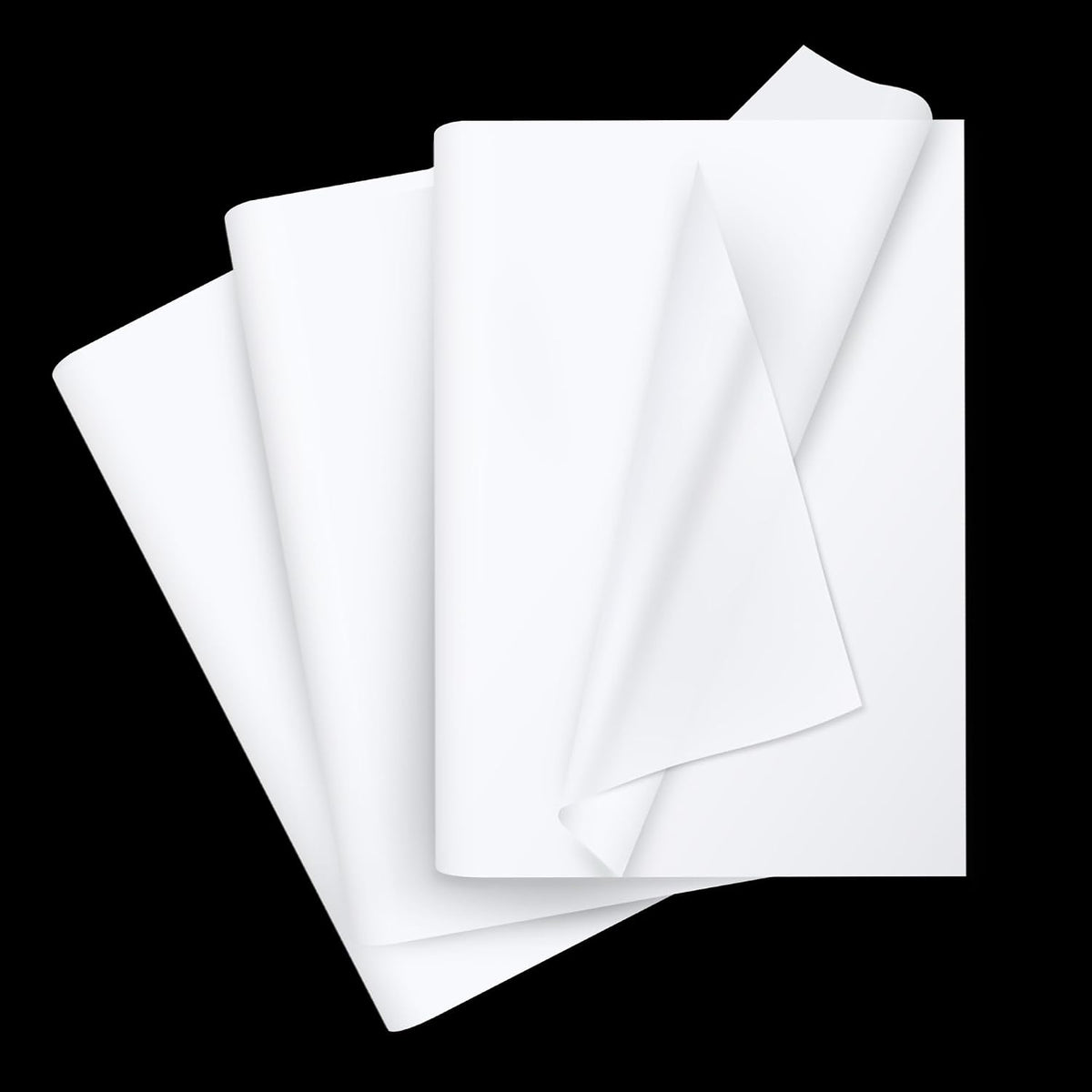 150 Sheets White Tissue Paper for Gift Bags 14x20 Wrapping Paper