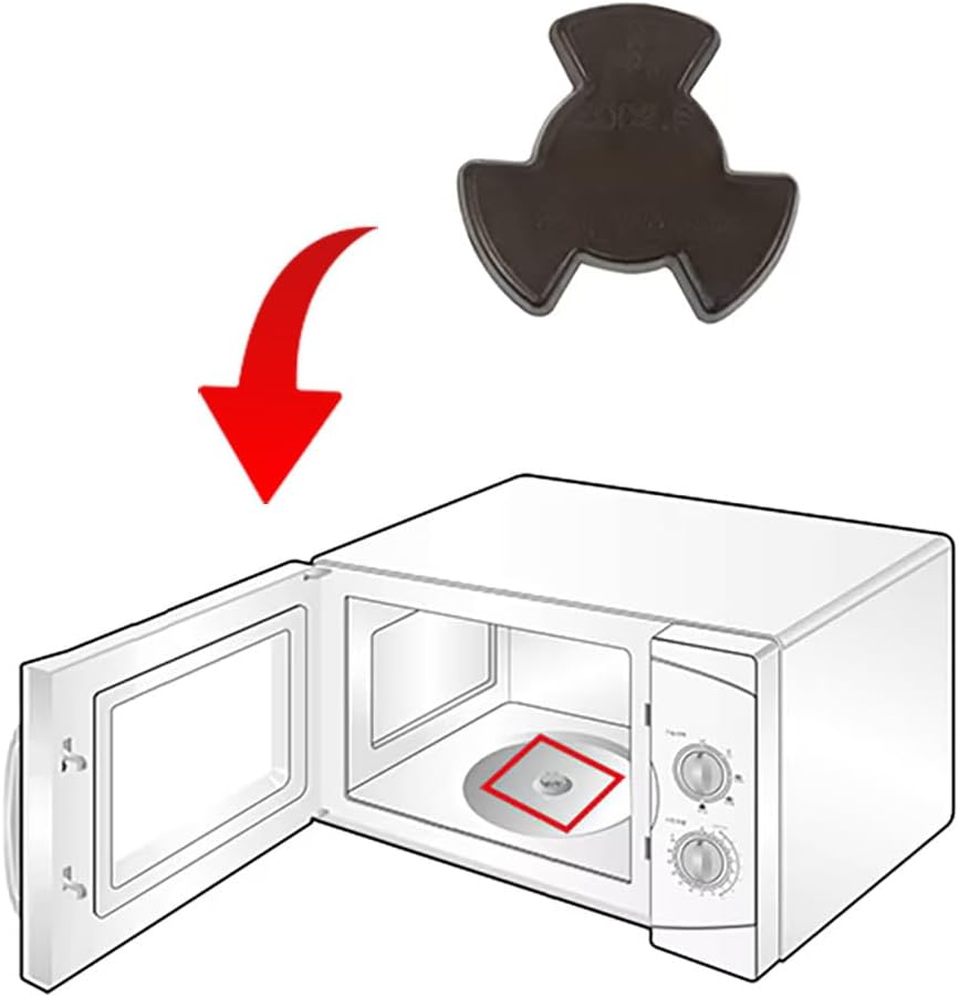 (OEM) A1PartsPro 4370W3A001A Turntable Shaft for LG Oven-Range