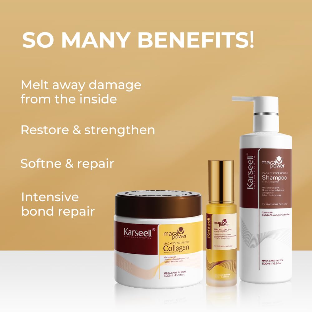 Collagen Hair Treatment Deep Repair Set