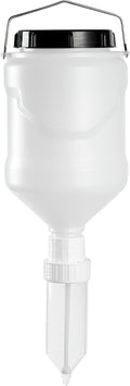 3L Hanging Condiment Pump Dispenser, Squeeze Nozzle, 1 Ct