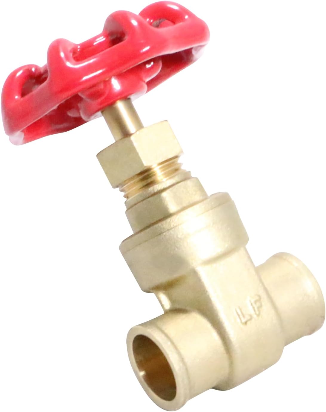 1 Pack XFITTING 1/2" Sweat Gate Valve 200 PSI WOG, Full Port