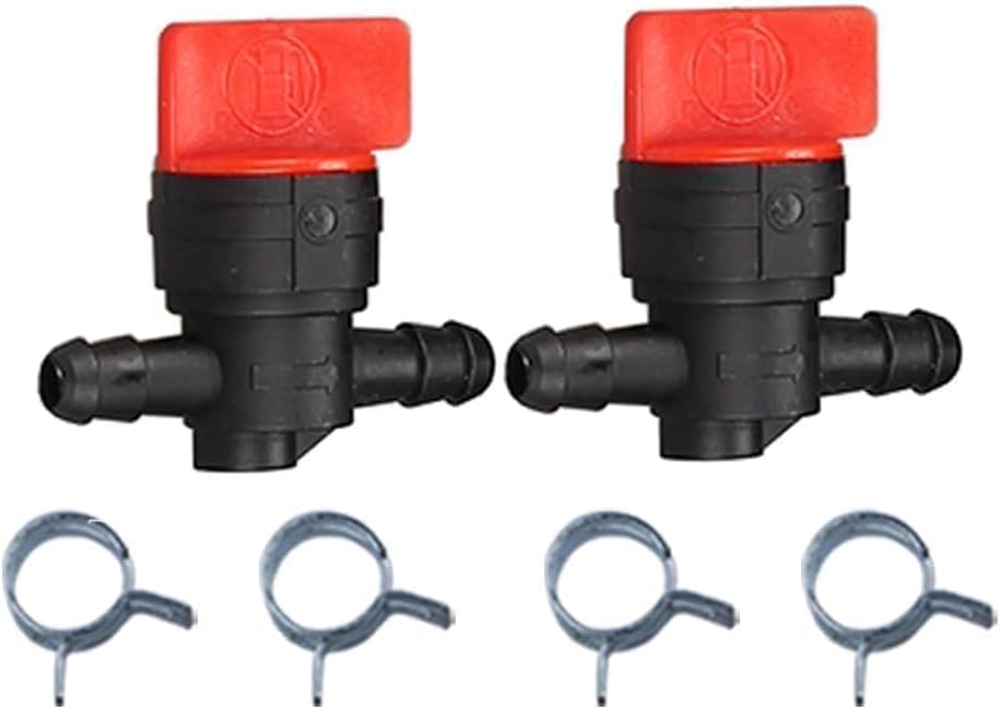 1/4" Fuel Shut-Off Valve for Small Engine Lawn Mower Ready-to-Use