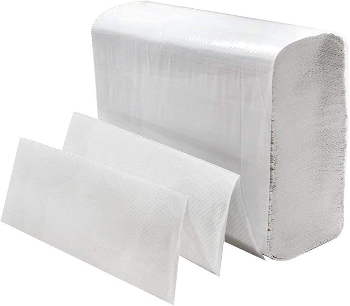 White MultiFold Paper Towels- Pack of 2-250ct. Total 500 Towels