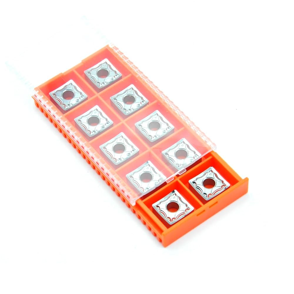 SNMG432 Carbide Inserts for Aluminum Non-Ferrous Turning 10pcs