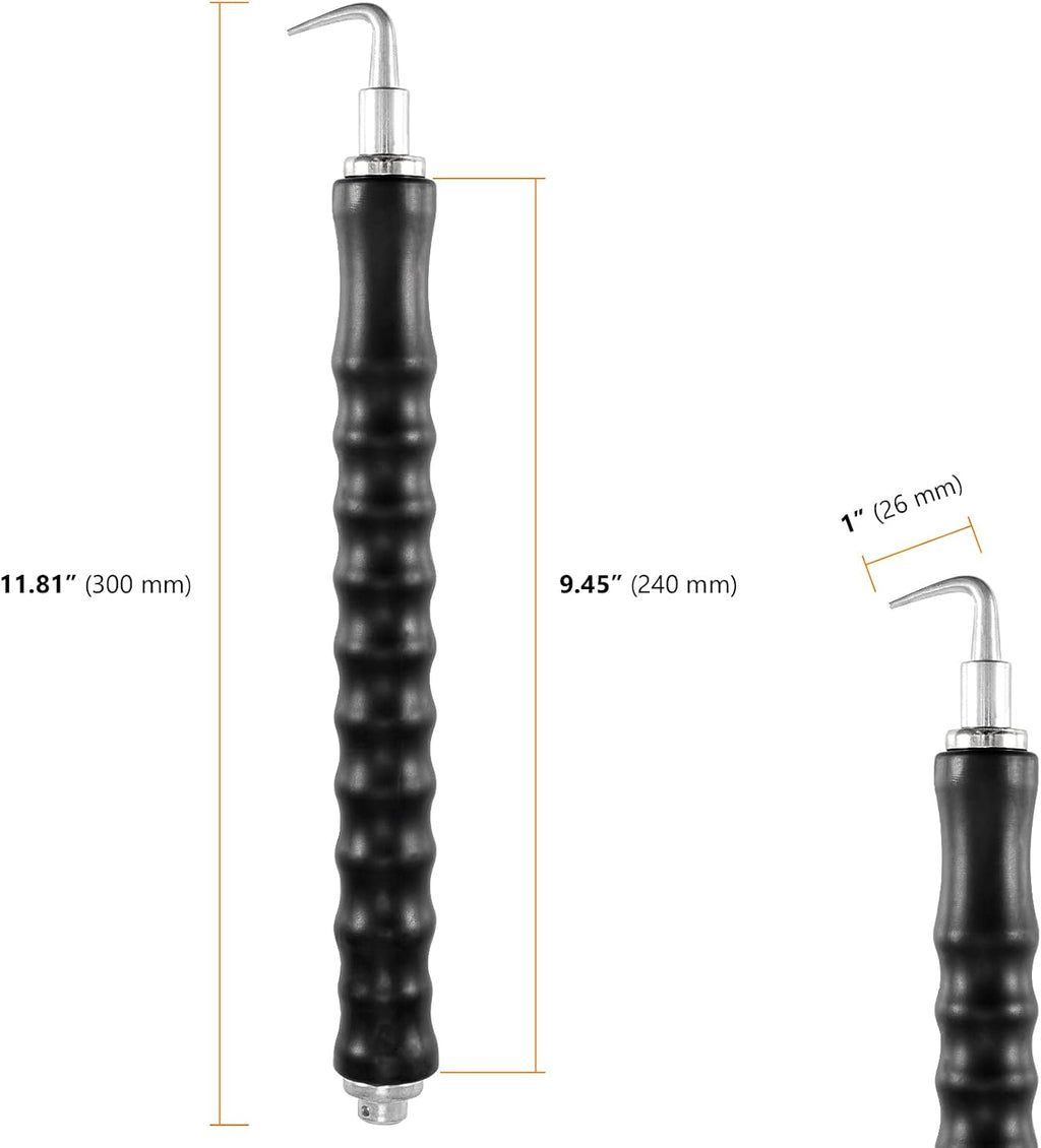4 PCS Automatic Rebar Tie Wire Twister, Rebar Tie Wire Twister Tool with Ergonomic Rubber Handle Reinforced Spring