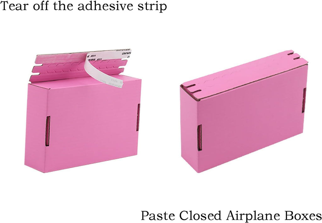 Black Hard Corrugated Shipping Boxes 10.5x6.3x2 Inch Gift Packaging Boxes