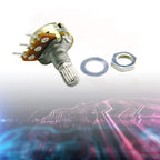 Comimark 10Pcs WH148 Type B10K Ohm Linear Taper Rotary Potentiometer Panel Pot 3 Pin