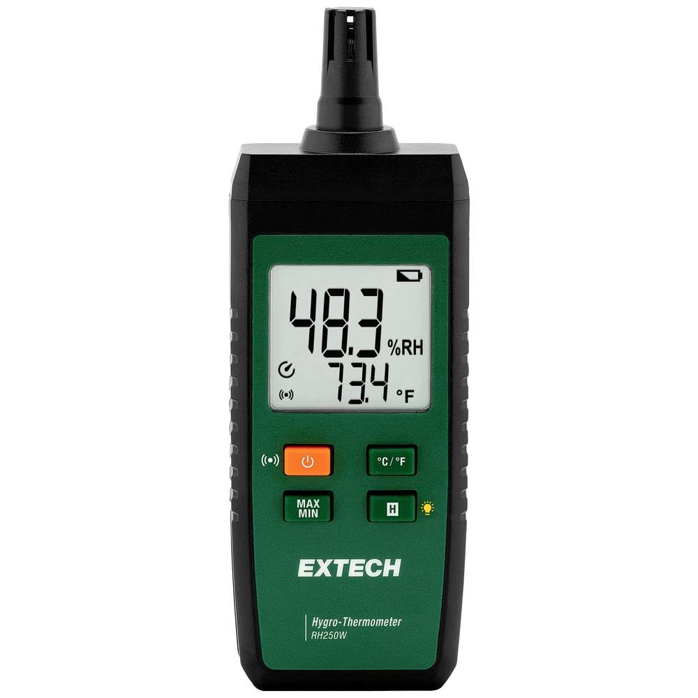 Extech RH250W Hygro-Thermometer with ExView App Connectivity