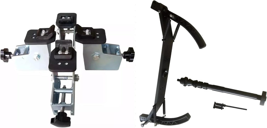 2.0HP Tire Changer Bead Blaster Wheel Balancer Machine Combo with Motorcycle Adaptor Tire Changer Machine Tire