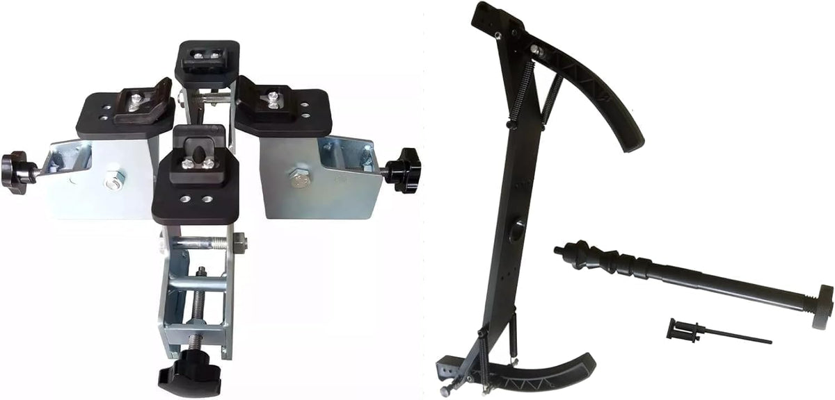 2.0HP Tire Changer Bead Blaster Wheel Balancer Machine Combo with Motorcycle Adaptor Tire Changer Machine Tire