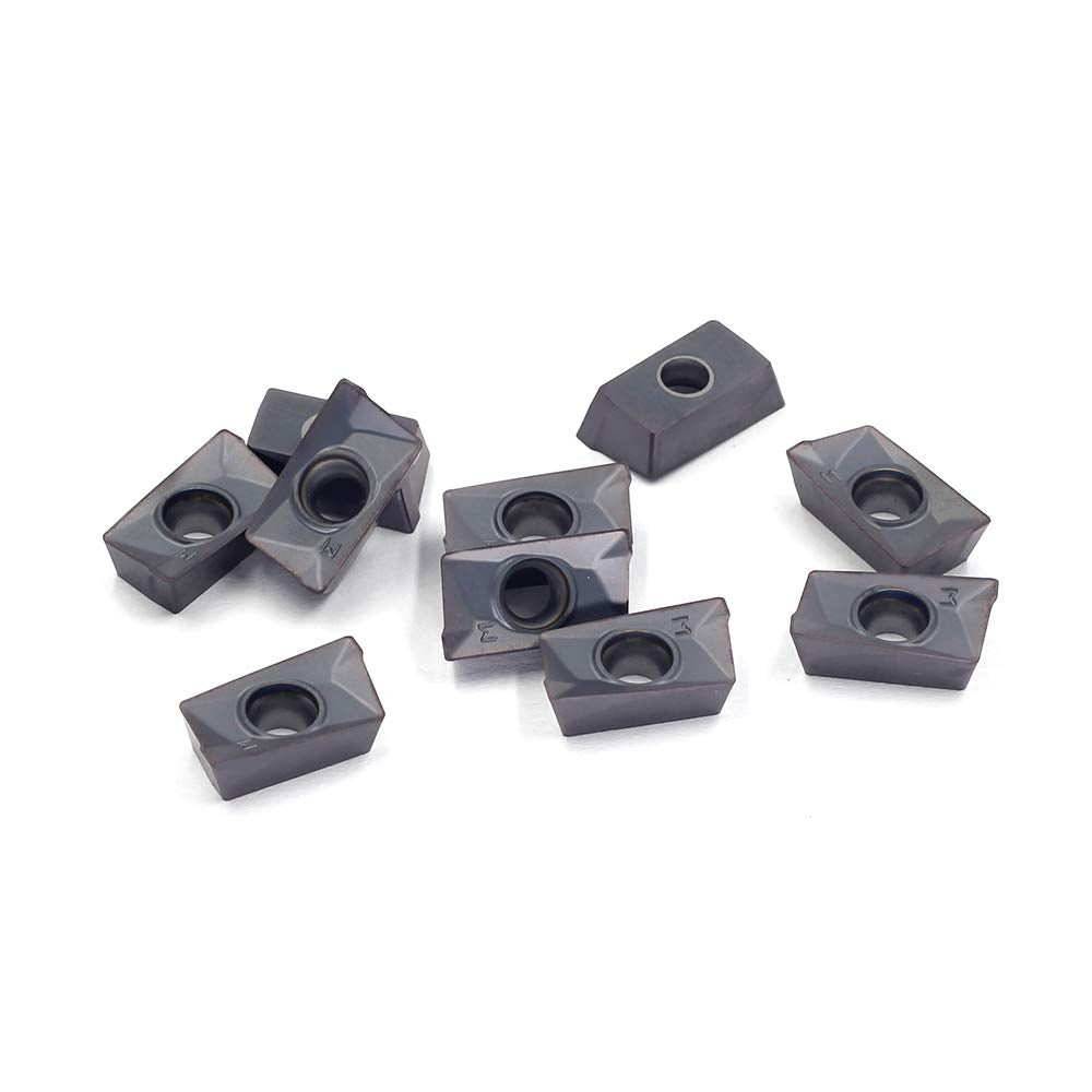 OSCARBIDE APKT1604 TiAIN Coated Carbide Milling Inserts 10Pcs