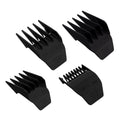 Professional Peanut Clipper Guards for Wahl Peanut – From 1/8 Inch to 1/2 Inch, Fits for Wahl Peanut, Black-4PCS