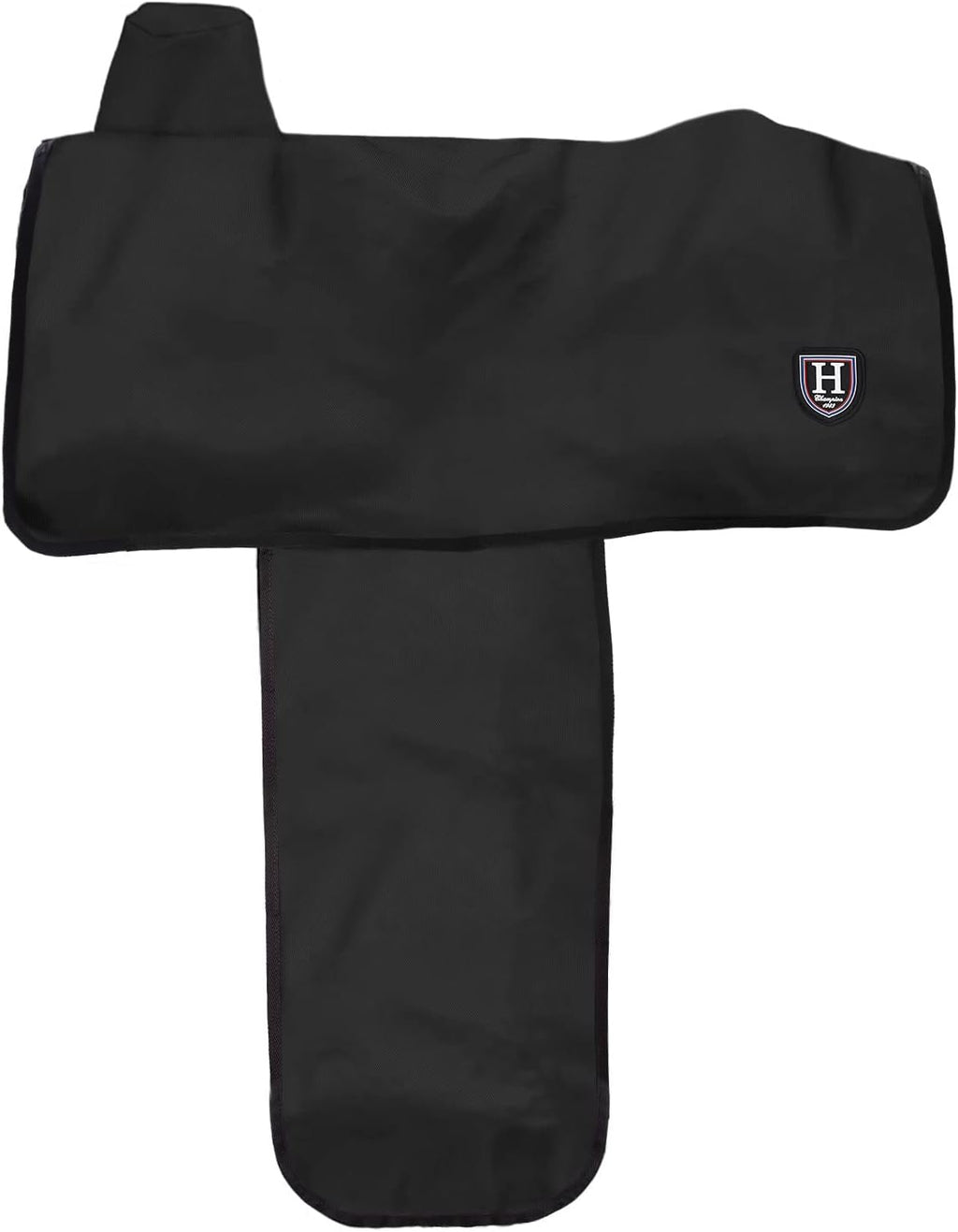 Long-Lasting 6 Elastic Straps 600 Denier Waterproof Western Saddle Cover-Black