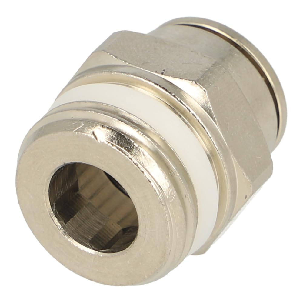 S6510 12-1/2 | CAMOZZI Push in Fitting-Male STUD-12MM TUBE-1/2 Thread