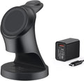 Wireless Charger,3 in 1 Magnetic Wireless Charger Stand, Fast Wireless Charging Dock for iPhone17/16/15/14/13/12