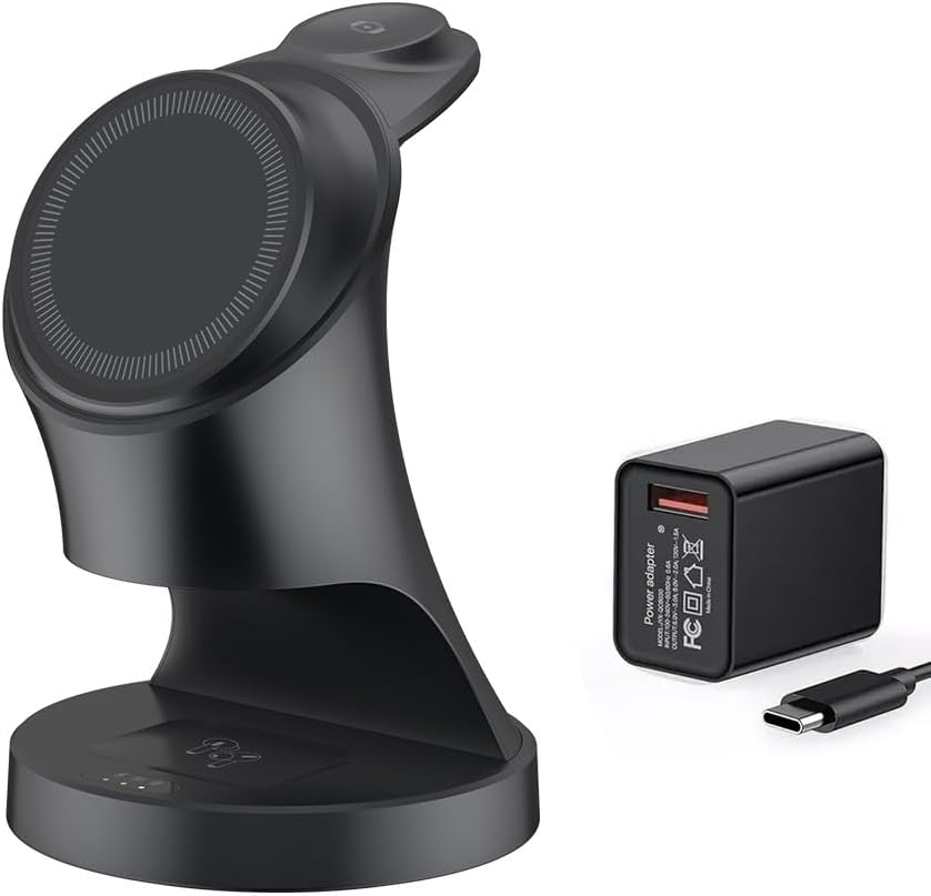 Wireless Charger,3 in 1 Magnetic Wireless Charger Stand, Fast Wireless Charging Dock for iPhone17/16/15/14/13/12
