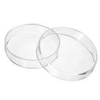 120mm High Borosilicate Glass Petri Dishes with Lids, Petri Plates for Lab Science Experiment, Clear