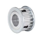 5M 24T Timing Pulley 5mm Pitch 10mm Bore 27mm Tooth Width Aluminum Synchronous Wheel Without Step for 25mm Width Belt (5M 24T; Tooth Width:27mm, bore:10mm, 1)