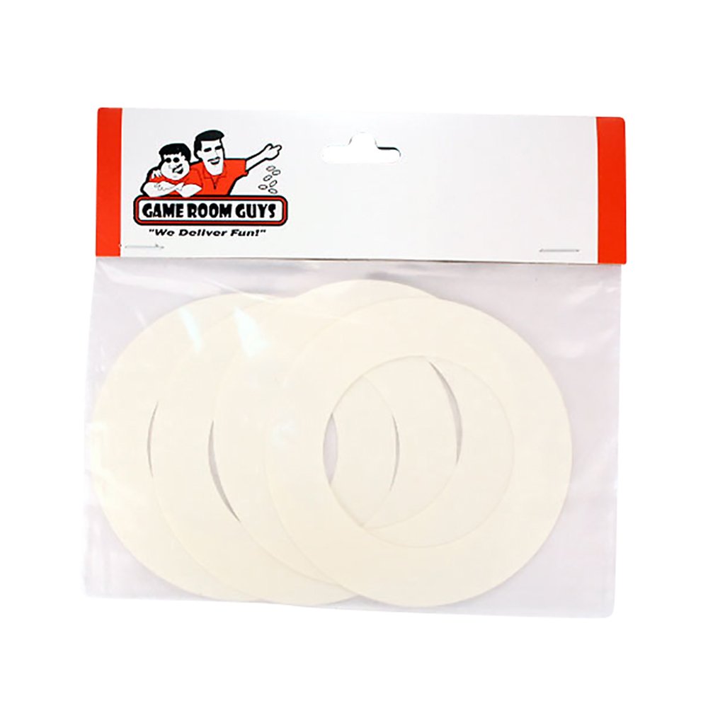 Pinball Playfield Pop Bumper Shields - Set of 4