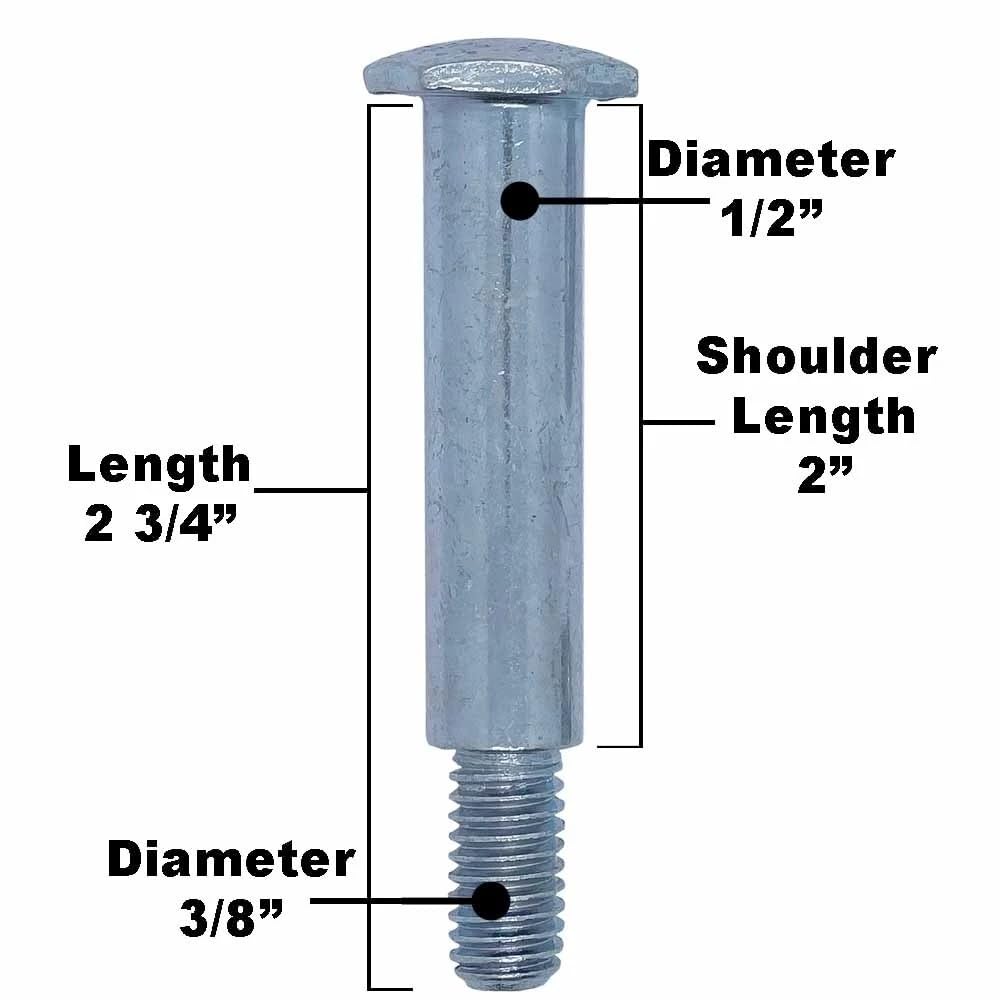 Replacement for 2Pk Snapper Pro Deck Wheel Kit Ferris 1500 Simplicity 1714760 210-043 12060