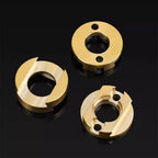 Brass Z-Screw Coupling for 3D Printer for t8 Screw 22mm Brass
