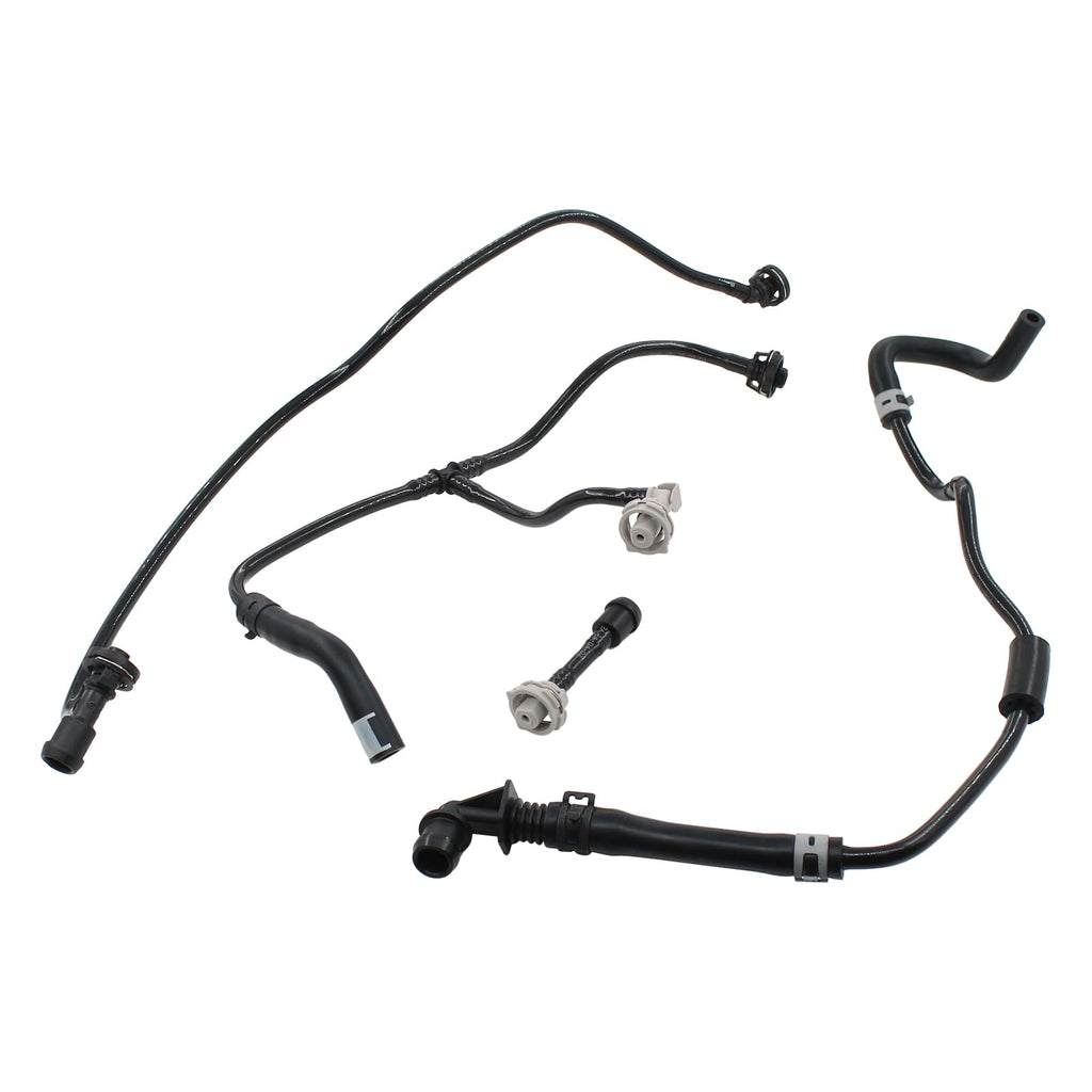 4Pcs Coolant Overflow Hoses for Audi