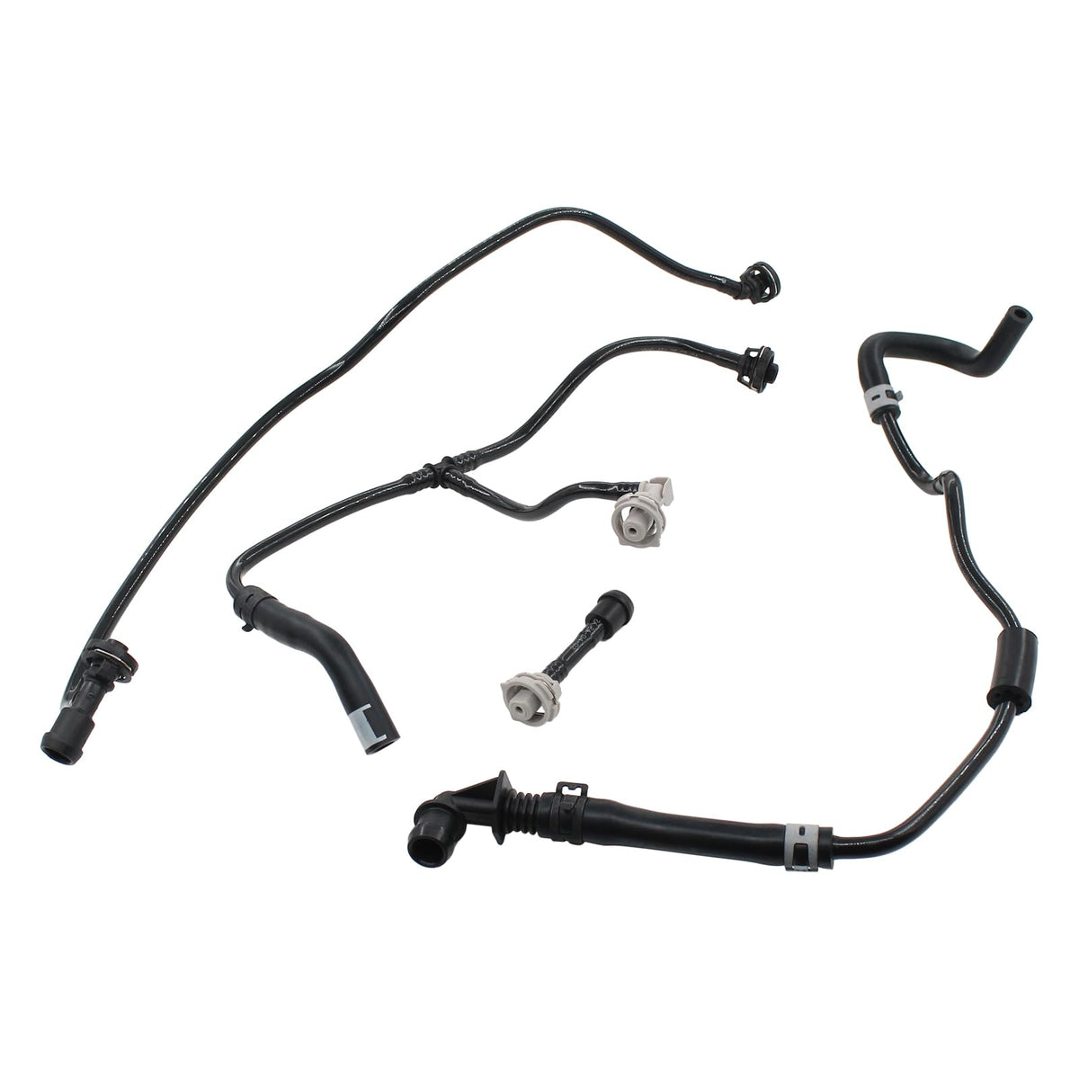 4Pcs Coolant Overflow Hoses for Audi