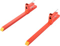 Pallet Forks, 2000 lbs Clamp on Pallet Forks, 43-Inch Total Length Heavy-Duty Quick Attach Tractor Fork Compatible