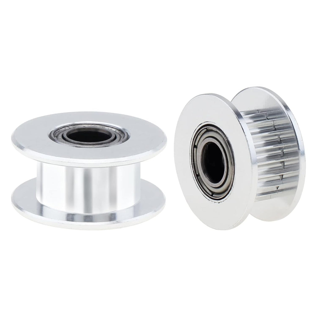 GT2 Timing Belt Idler Pulley, 20 Toothless, 5 mm Bore, for 6 mm Width Belt