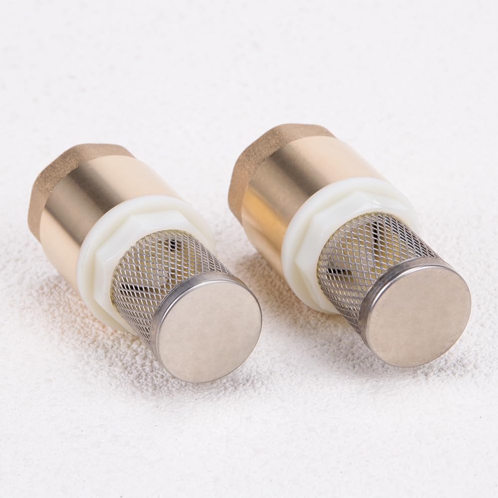 3/4" DN20 Brass Foot Valve with Filter Water Pump Bottom Valve