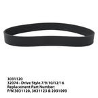 Professional 2 Pcs Replacement Belts For Bissell 3031120, 2031093