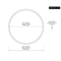 5 PK AS-037 Silicone O-Ring, 50A 2-1/2" ID, 2-5/8" OD, 1/16" Width, Red