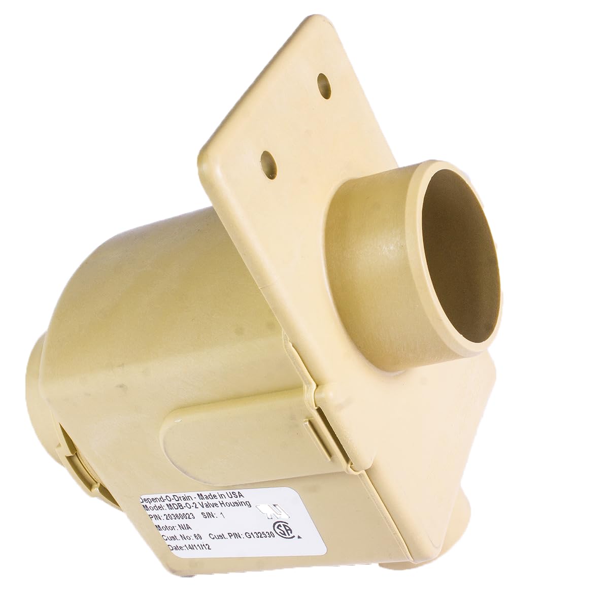 ALLIANCE LAUNDRY SYSTEMS Body Drain Valve (G132530)