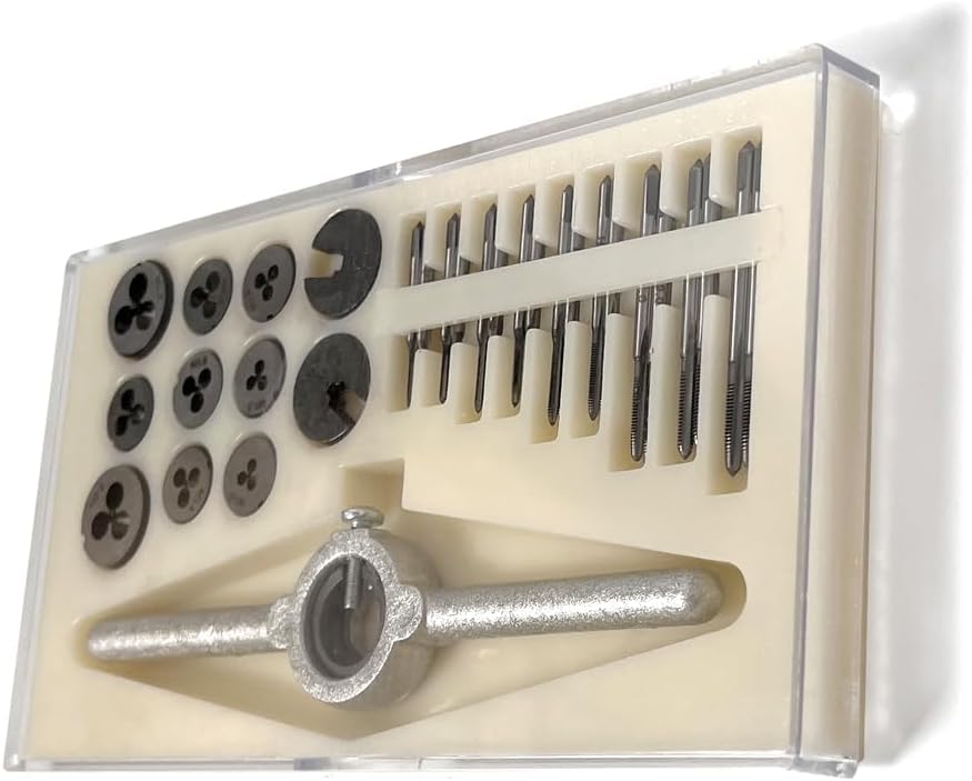 31PCS Micro Tap and Die Set M1 to M2.5 Precision Threading Tool