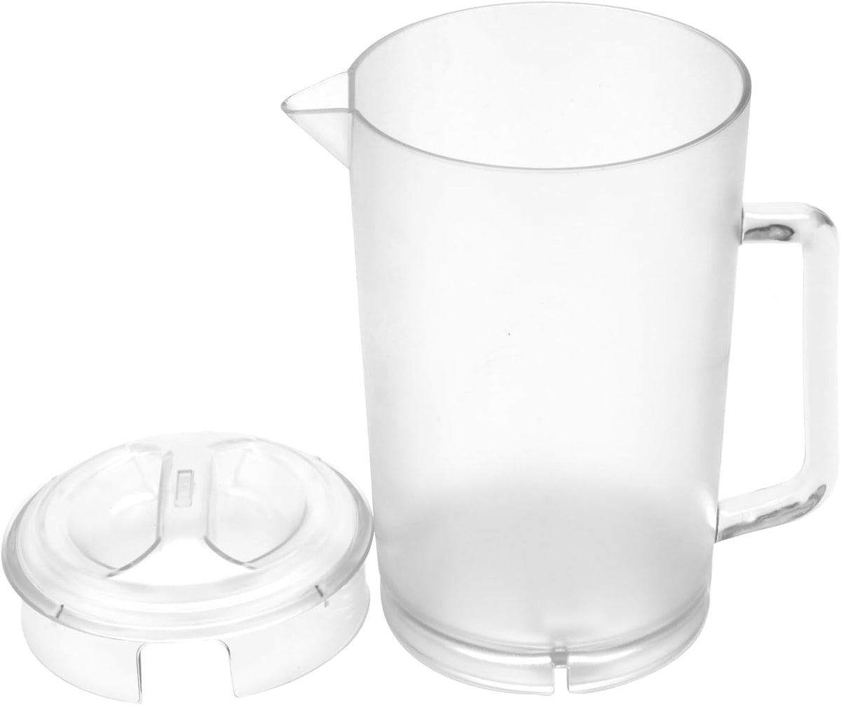 G.E.T. 64 oz / 2 Quart Clear Plastic Pitcher with Lid