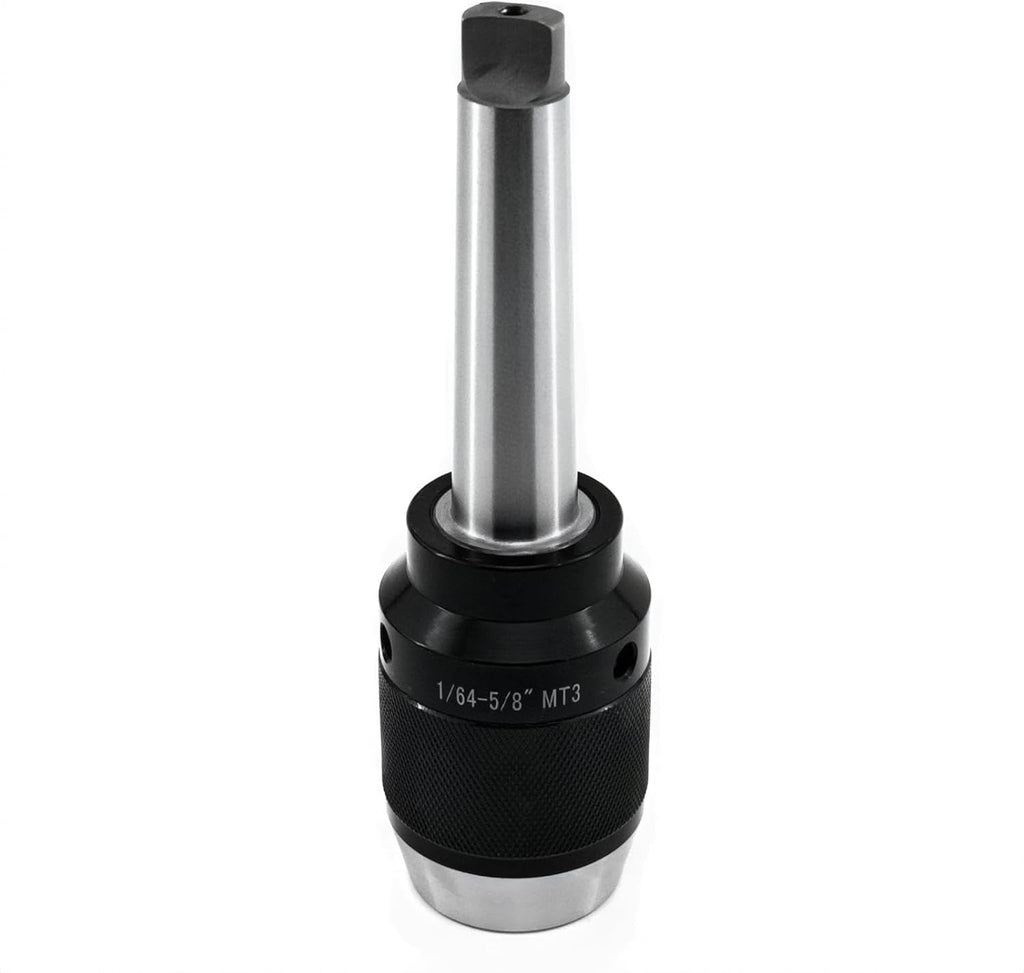 MT3 Keyless Drill Chuck 1/64" - 5/8" Titanium Jaws