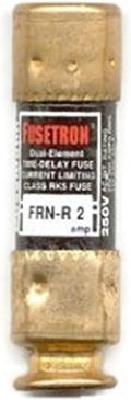 Bussmann FRN-R-2, 2 Amp (2A) 250V Fusetron Dual Element Time-Delay Current Limiting Class RK5 Fuse, UL Listed