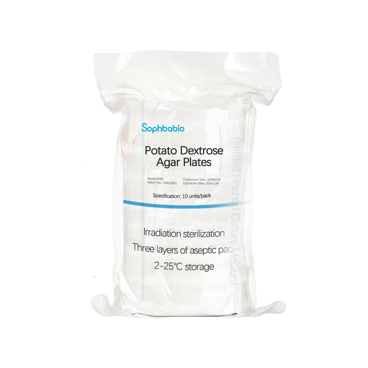 Potato Dextrose Agar(PDA) Plates for Mushroom Cultivation, Mold Detection 10 Pack, and Science Projects – Pre-Poured